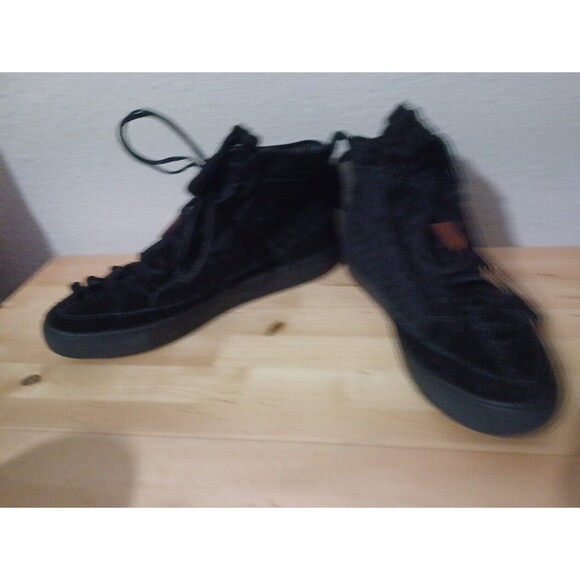 K1X by Patrick Mohr MK5 Black Suede Sneaker Size 7 US ,EU 40 Designer Rare - Picture 6 of 12